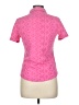 White Stuff 100% Cotton Pink Short Sleeve Blouse Size 6 - photo 2