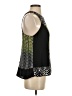 Charlie Jade 100% Polyester Black Sleeveless Blouse Size S - photo 4