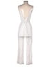 Assorted Brands 100% Rayon Stripes White Jumpsuit Size S - photo 2