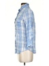 BDG Plaid Blue 3/4 Sleeve Button-Down Shirt Size S - photo 5