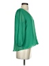 Gianni Bini 100% Polyester Green 3/4 Sleeve Blouse Size S - photo 4