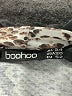 Boohoo Animal Print Silver Long Sleeve Blouse Size 20 - photo 4