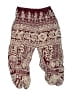 Assorted Brands 100% Rayon Paisley Burgundy Casual Pants Size S (kids) - photo 1