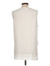 BCBGMAXAZRIA 100% Polyester Ivory Sleeveless Blouse Size L - photo 2