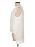 BCBGMAXAZRIA 100% Polyester Ivory Sleeveless Blouse Size L - photo 5