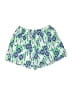 Francesca's 100% Polyester Print Green Shorts Size L - photo 1