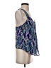 Rory Beca 100% Silk Blue Sleeveless Silk Top Size S - photo 4