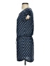 Buttons Print Blue Casual Dress Size S - photo 5