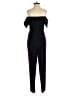 Express Solid Black Jumpsuit Size 00 - photo 2