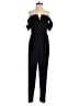 Express Solid Black Jumpsuit Size 00 - photo 1