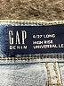 Gap Hearts Blue Jeans Size 4 Long  - photo 7