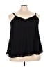 Torrid 100% Polyester Black Sleeveless Blouse Size 2X Plus (2) - photo 1