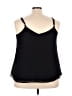 Torrid 100% Polyester Black Sleeveless Blouse Size 2X Plus (2) - photo 2