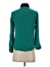 Splendid 100% Rayon Green Long Sleeve Blouse Size XS - photo 2