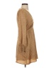 Mi ami 100% Polyester Tweed Tan Orange Casual Dress Size XS - photo 4