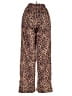 Unbranded 100% Polyester Animal Print Brown Casual Pants Size S - photo 2