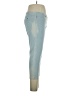 Hue Color Block Blue Jeggings Size XL - photo 4