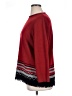 Requirements 100% Acrylic Chevron-herringbone Red Pullover Sweater Size 1X - photo 5