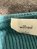 Wilfred 100% Merino Teal Turtleneck Sweater Size S - photo 6