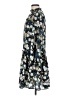 Donna Morgan Floral Black Casual Dress Size 6 - photo 5