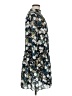Donna Morgan Floral Black Casual Dress Size 6 - photo 4