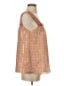 Vineet Bahl 100% Polyester Orange Tan Sleeveless Blouse Size S (estimated) - photo 4