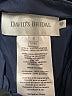 David's Bridal 100% Polyester Solid Blue Cocktail Dress Size 4 - photo 3