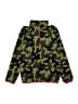 Tek Gear 100% Polyester Camo Green Zip Up Hoodie Size 10 - 12 - photo 1