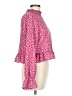 Cotton On Polka Dots Pink Long Sleeve Blouse Size L - photo 4