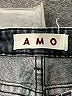 AMO Hearts Gray Jeans Size 24 waist - photo 7