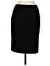 Semantiks Solid Black Formal Skirt Size 6 - photo 1