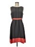 Jessica Simpson 100% Polyester Color Block Gray Casual Dress Size 8 - photo 1