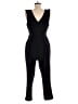 Cupcakes & Cashmere 100% Polyester Solid Black Jumpsuit Size 6 - photo 2