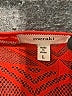 Meraki 100% Polyester Orange Short Sleeve Blouse Size L - photo 7