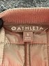 Athleta 100% Nylon Gray Ivory Coat Size S - photo 6