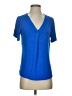 BEAUTIFUL Blue Short Sleeve Top Size XXS - photo 1
