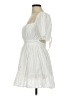Shein 100% Polyester White Ivory Casual Dress Size M - photo 5
