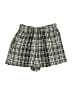 Zara Basic Plaid Green Black Shorts Size S - photo 1