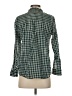 J.Crew 100% Cotton Green Long Sleeve Blouse Size 00 - photo 2