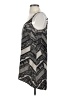 CAbi 100% Polyester Graphic Gray Casual Dress Size XS - photo 5