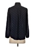 J.Crew 100% Polyester Polka Dots Black Long Sleeve Blouse Size XXS - photo 2