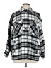 Zara Plaid Gray Coat Size M - photo 1