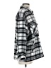 Zara Plaid Gray Coat Size M - photo 4