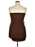 Shein Curve Solid Brown Formal Skirt Size 14 Plus (1) - photo 2