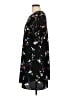 Halogen 100% Polyester Floral Black Casual Dress Size L - photo 5