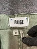 Paige Green Cargo Pants Size 26 waist - photo 7