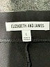 Elizabeth and James Solid Black Active Pants Size L - photo 7