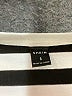 Shein Stripes Silver Short Sleeve T-Shirt Size S - photo 7