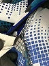 BCBGMAXAZRIA Argyle Blue Casual Dress Size XXS - photo 9