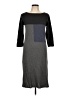 Kay Unger Color Block Gray Casual Dress Size L - photo 1
